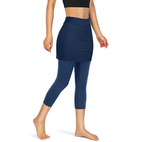 Herbstliche Rock-Leggings mit praktischen Seitentaschen – Mireille