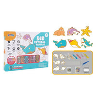 Kreatives Bastelset für Kinder – Funkelnde Anhänger selbst gestalten