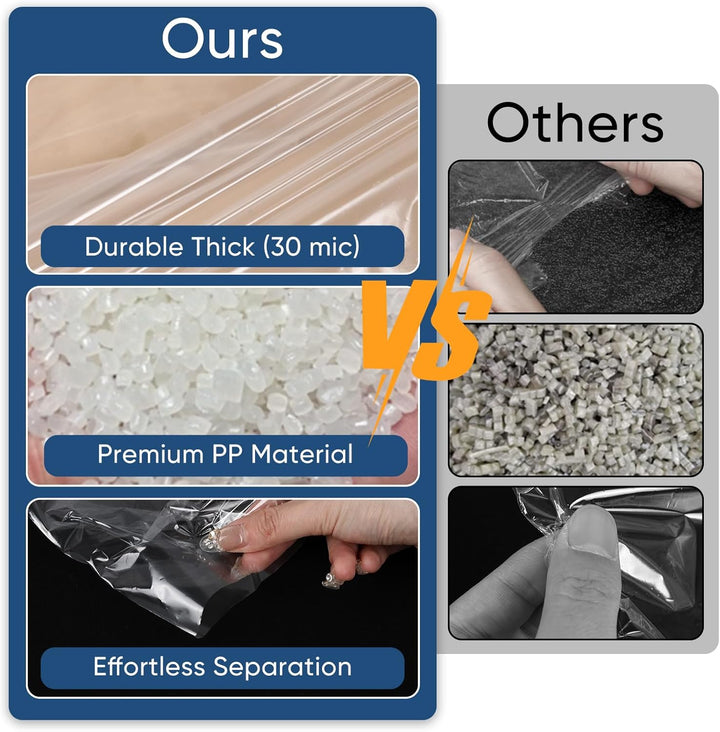 Winter-Klare Kleidersack-Set – Set Schutzhüllen für Kleidung & Reisen (Kaufe 1, Erhalte 1 GRATIS)