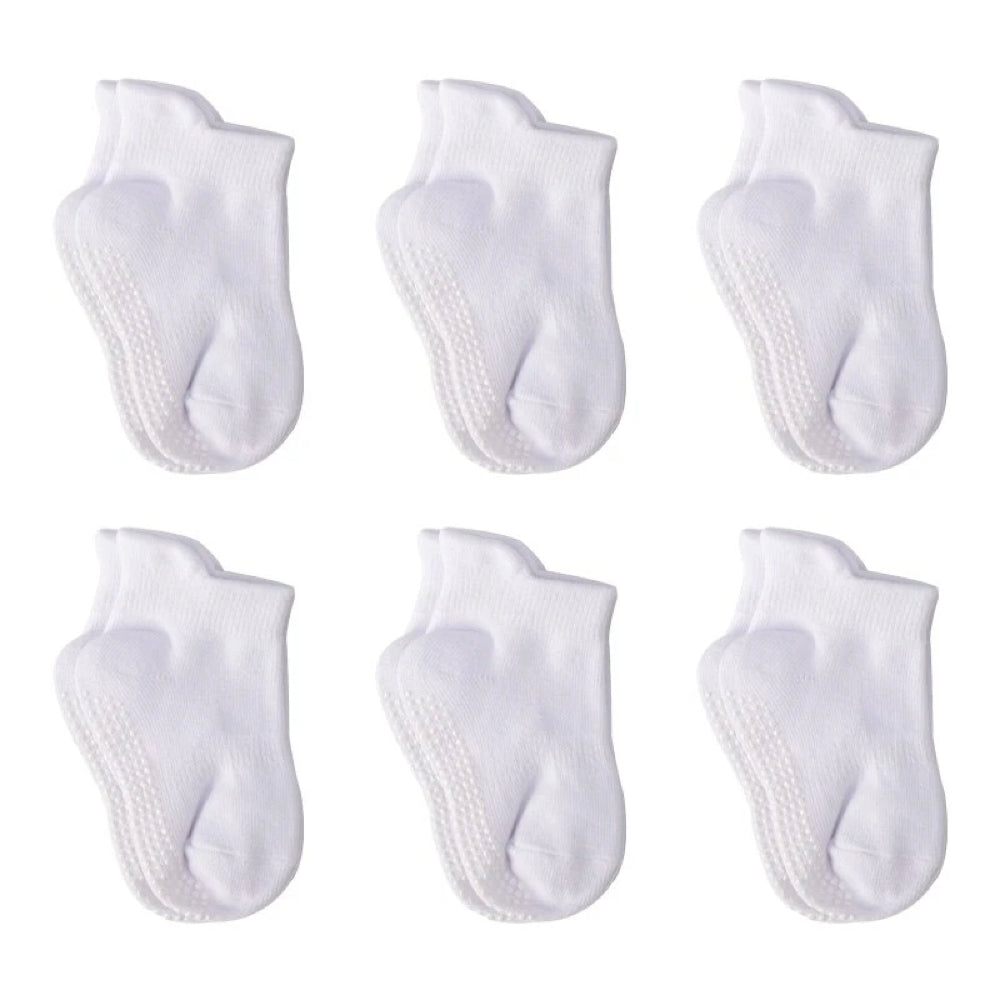6 Paar Anti-Rutsch Babysocken – Finn