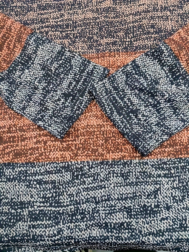 Damenpullover mit Blockstreifen und Viertelreißverschluss – Mila