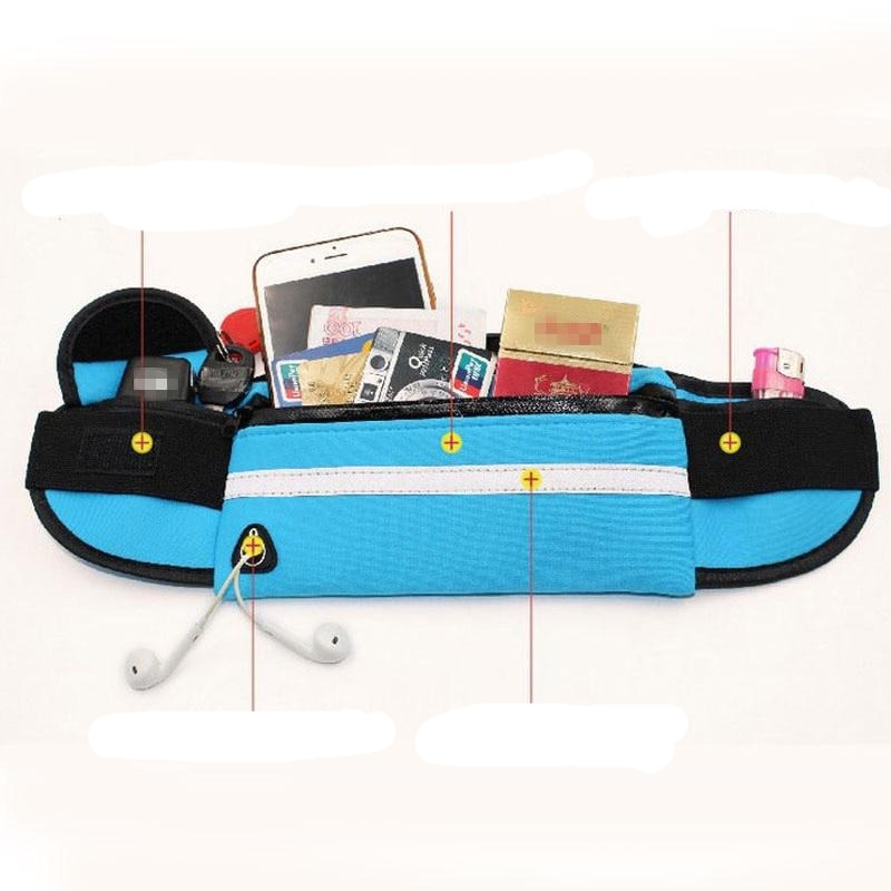 Leichtgewichtiger Wasserdichter Fitness-Hüftgürtel – 2 zum Preis von 1 Verstellbarer Sportgürtel