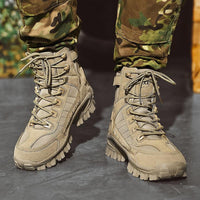 Wasserdichte taktische Herbst-Arbeitsstiefel mit Anti-Durchdringung – TrailForce Tactical
