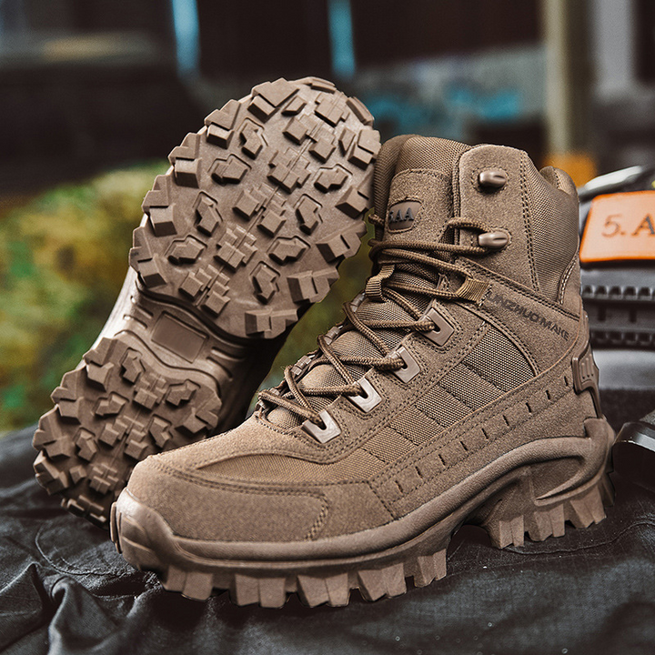 Wasserdichte taktische Herbst-Arbeitsstiefel mit Anti-Durchdringung – TrailForce Tactical