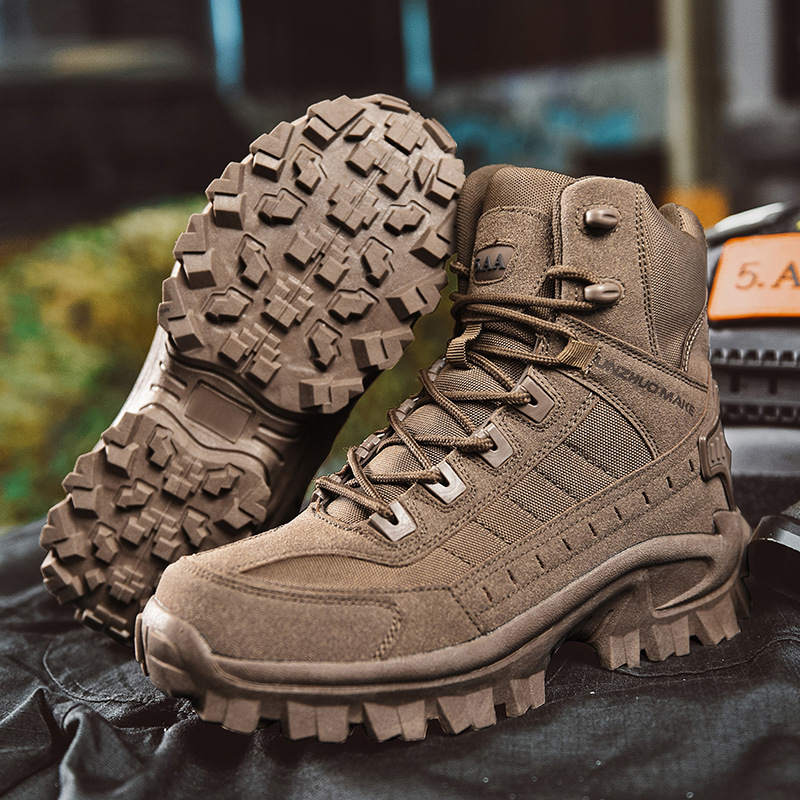 Wasserdichte taktische Herbst-Arbeitsstiefel mit Anti-Durchdringung – TrailForce Tactical