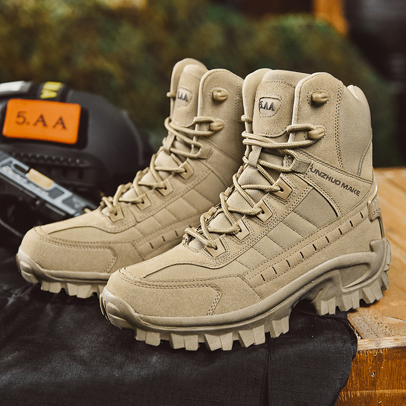 Wasserdichte taktische Herbst-Arbeitsstiefel mit Anti-Durchdringung – TrailForce Tactical
