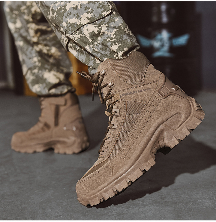 Wasserdichte taktische Herbst-Arbeitsstiefel mit Anti-Durchdringung – TrailForce Tactical