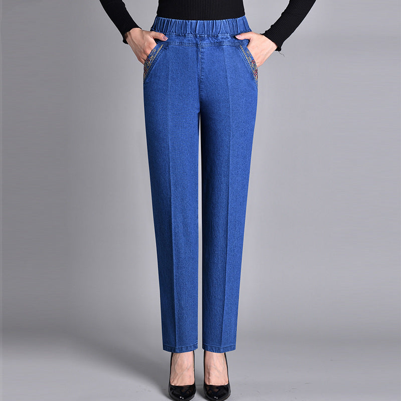 Herbstliche Push-up Jeans - Ella mit warmem Innenfutter und perfektem Sitz!