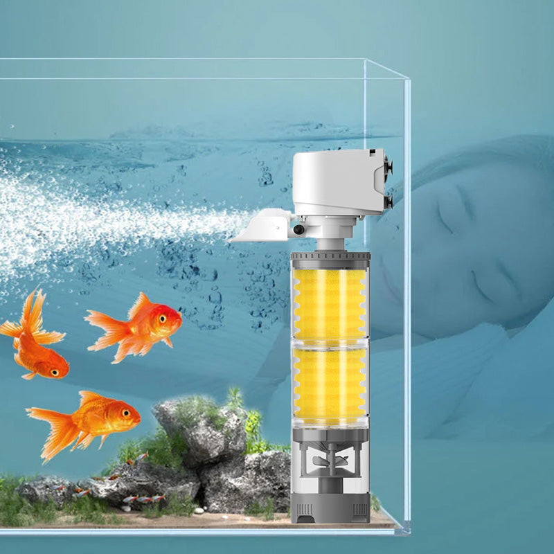 Leiser elektrischer Aquariumfilter – AquaSilence