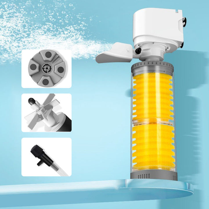 Leiser elektrischer Aquariumfilter – AquaSilence