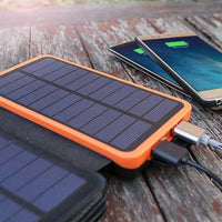 Solar-Powerbank mit 4 Panels und 3 USB-Ausgängen – SunCore
