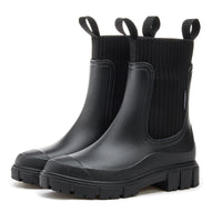 Damen Regenstiefel wasserdicht mit dicker Profilsohle – Arvella