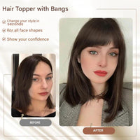 Clip-in Haarteil mit Ponys – Livia