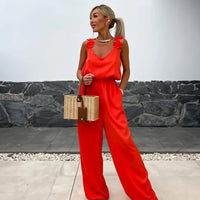 Luftige Sommer-Jumpsuit mit Weiten Beinen – Jasmin