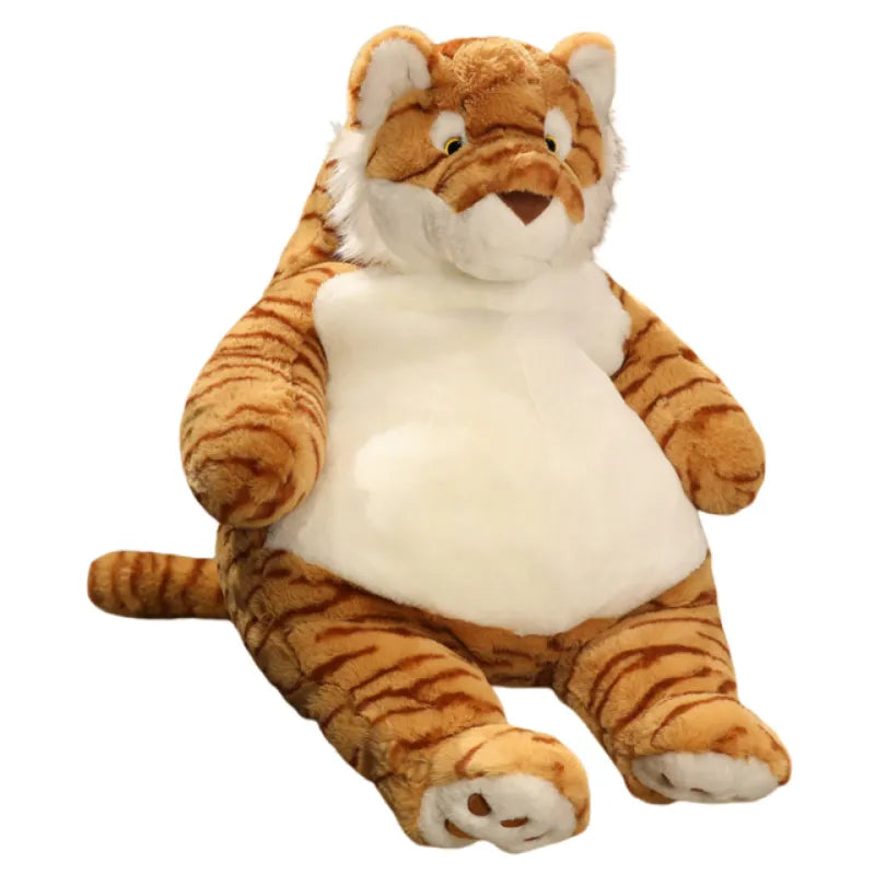 Plüsch-Tiger Stofftier, orange-weiß, gewichtetes Kuscheltier, beruhigend, Kinder-Spielzeug
