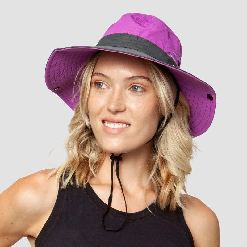 UV-Sommerhut mit Visier – Faltbarer Bucket Hat