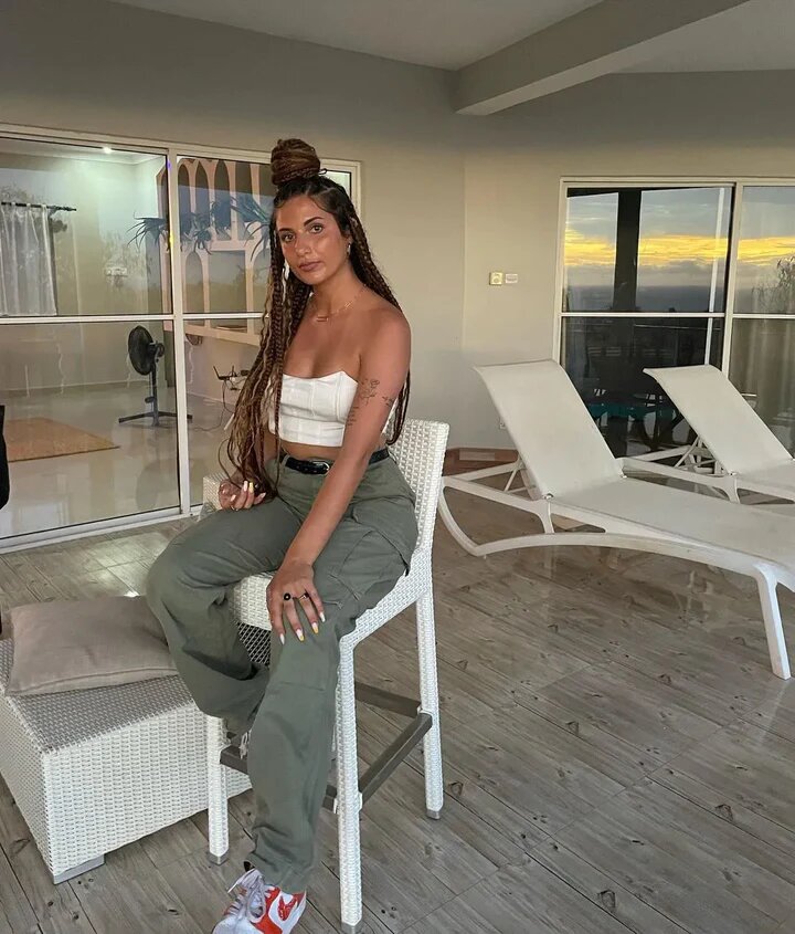 Trendige Damen Cargo Jeans - Nova