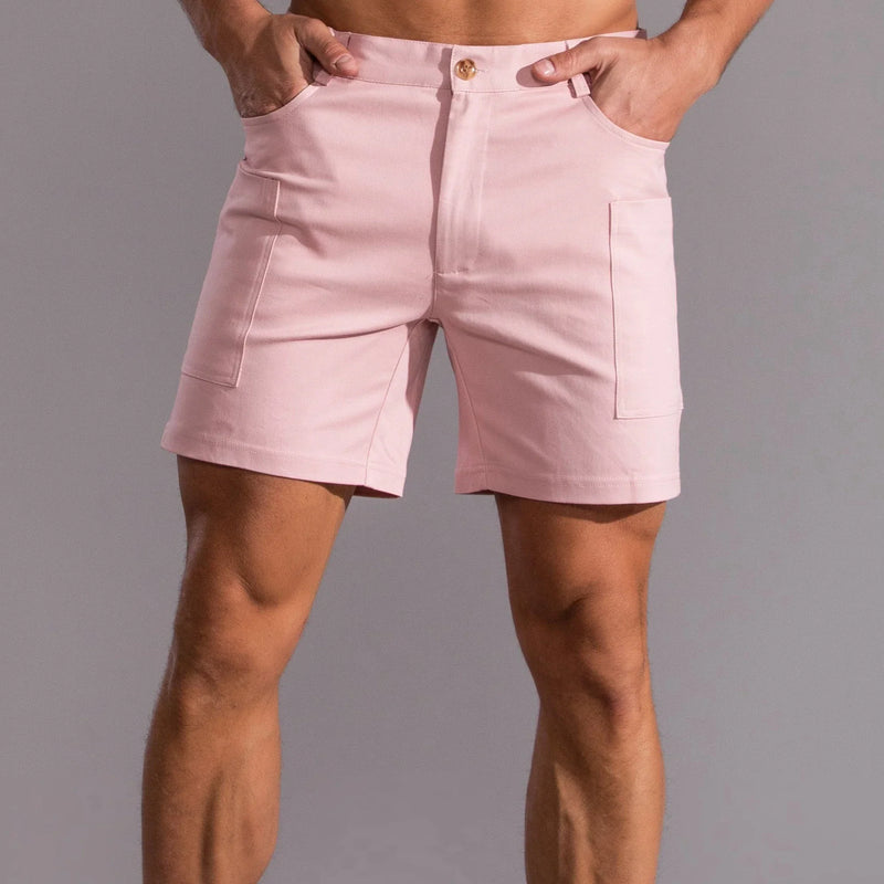 Herren Utility-Shorts aus Stretch-Baumwollmix – Finn