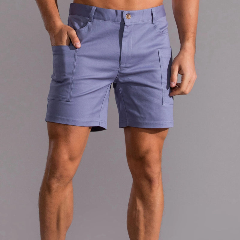 Herren Utility-Shorts aus Stretch-Baumwollmix – Finn