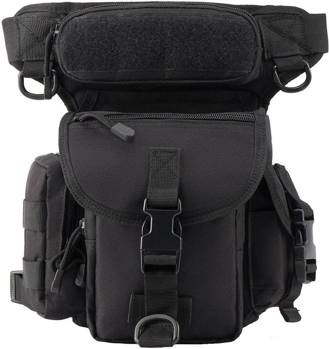 Strapazierfähige Taktische Oberschenkel-Tasche für Herren – Wasserdichtes Multi-Taschen-Design