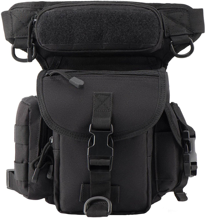 Strapazierfähige Taktische Oberschenkel-Tasche für Herren – Wasserdichtes Multi-Taschen-Design