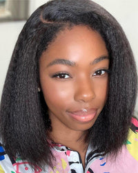 HD Spitze-Perücke 5x5 Kinky Straight – Zamira