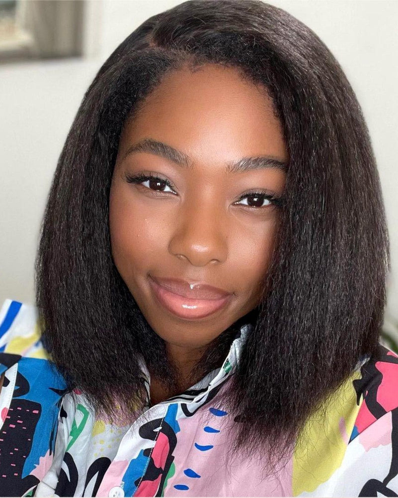 HD Spitze-Perücke 5x5 Kinky Straight – Zamira