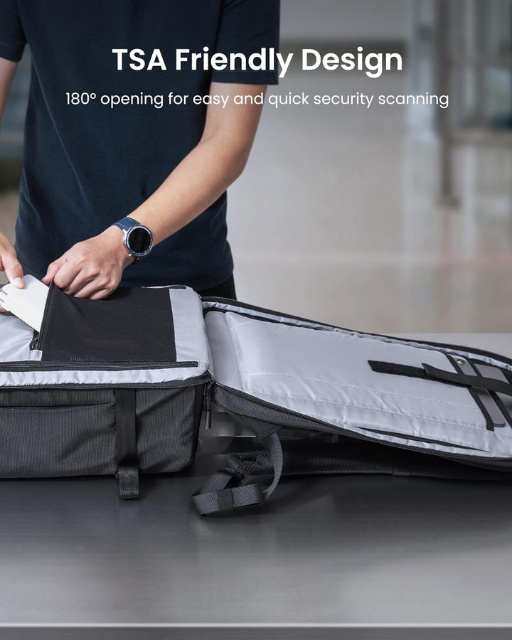 38L TSA-freundlicher Handgepäck-Reiserucksack mit Laptopfach