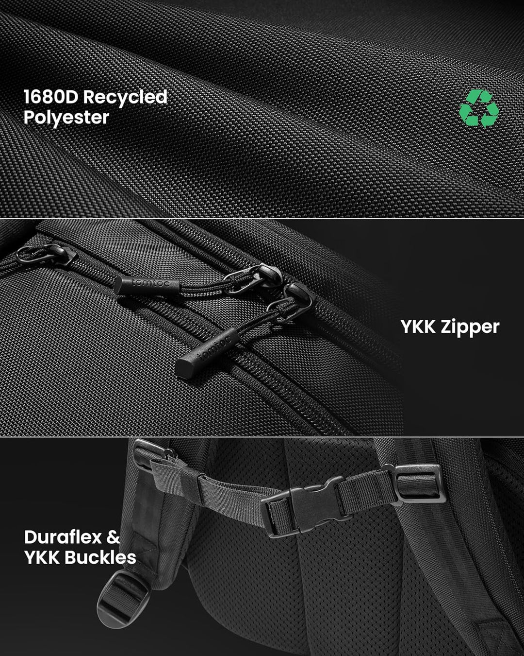 38L TSA-freundlicher Handgepäck-Reiserucksack mit Laptopfach