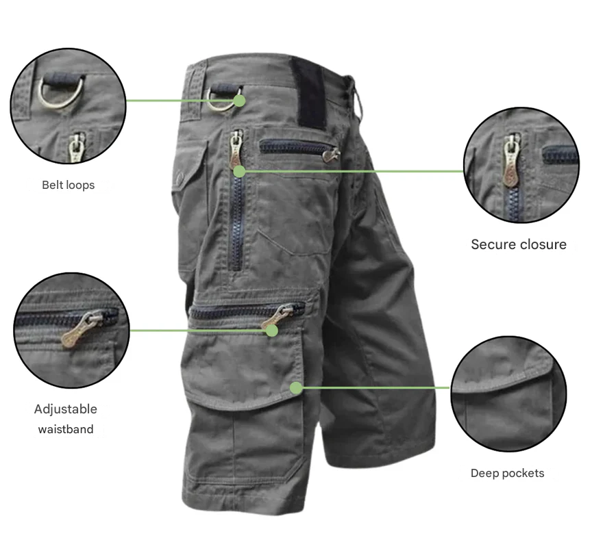 Herren Cargo Shorts - TrailTrek