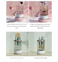 Automatischer Make-up-Pinselreiniger – Brusha