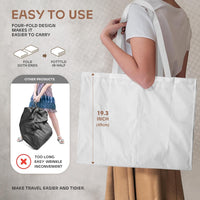 Schwerer Reise-Kleidersack mit Klarsichtfenster & Zubehörfächern – 2 zum Preis von 1