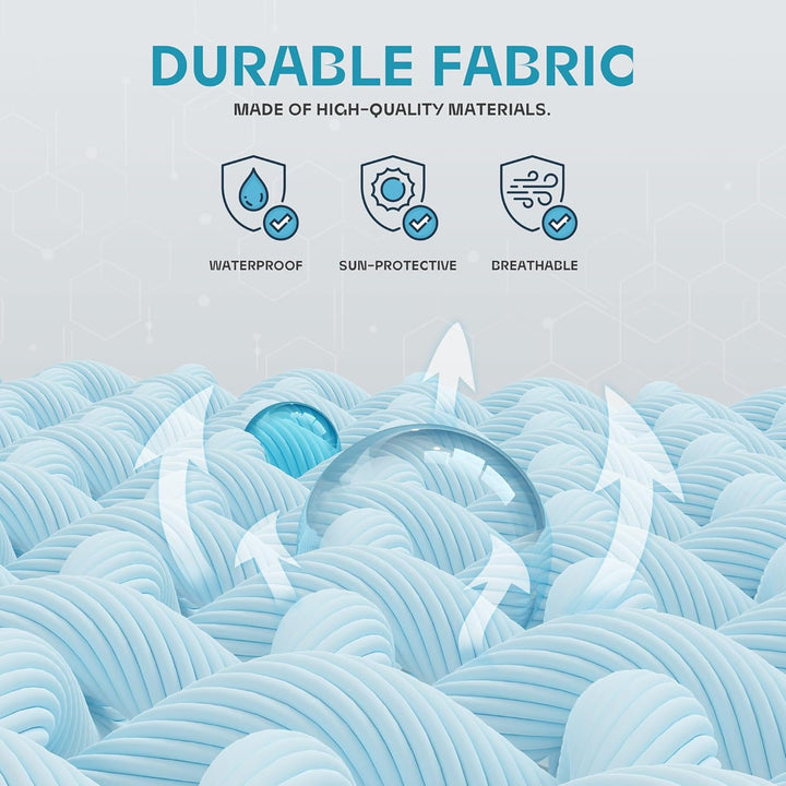 Schwerer Reise-Kleidersack mit Klarsichtfenster & Zubehörfächern – 2 zum Preis von 1