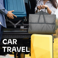 Schwerer Reise-Kleidersack mit Klarsichtfenster & Zubehörfächern – 2 zum Preis von 1