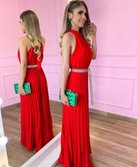 Plissee-Jumpsuit – Gaia | Wunderschöner luftiger Sommerlook