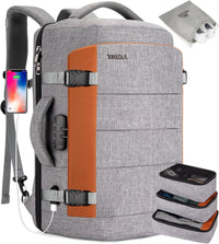 40L Wasserdichter Reise-Laptop-Rucksack mit USB-Anschluss & Diebstahlschutz – AeroPack