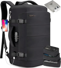 40L Wasserdichter Reise-Laptop-Rucksack mit USB-Anschluss & Diebstahlschutz – AeroPack