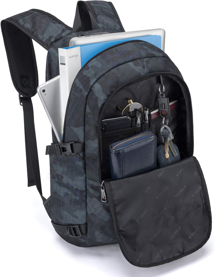Extra großer Anti-Diebstahl Laptop- und Reiserucksack mit USB-Anschluss – 30–50L