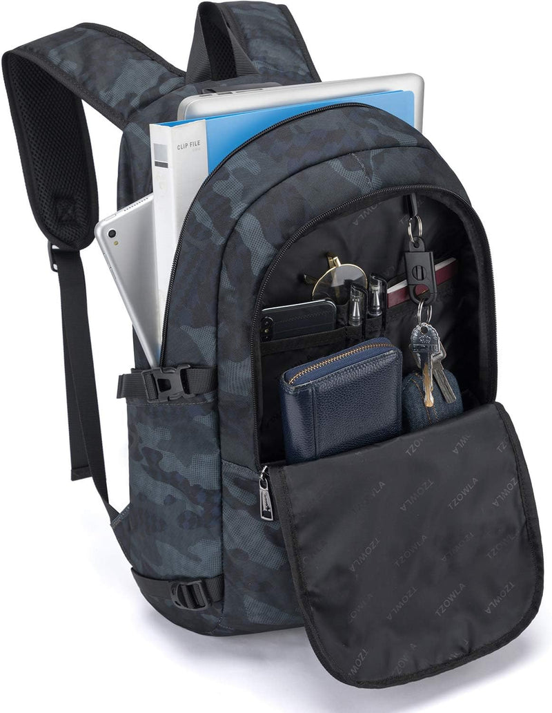 Extra großer Anti-Diebstahl Laptop- und Reiserucksack mit USB-Anschluss – 30–50L
