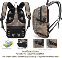 Extra großer Anti-Diebstahl Laptop- und Reiserucksack mit USB-Anschluss – 30–50L