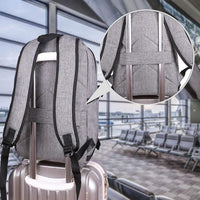 Extra großer Anti-Diebstahl Laptop- und Reiserucksack mit USB-Anschluss – 30–50L