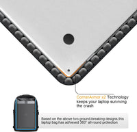 Extra großer Anti-Diebstahl Laptop- und Reiserucksack mit USB-Anschluss – 30–50L