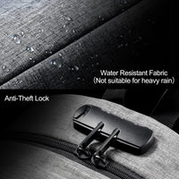 Extra großer Anti-Diebstahl Laptop- und Reiserucksack mit USB-Anschluss – 30–50L