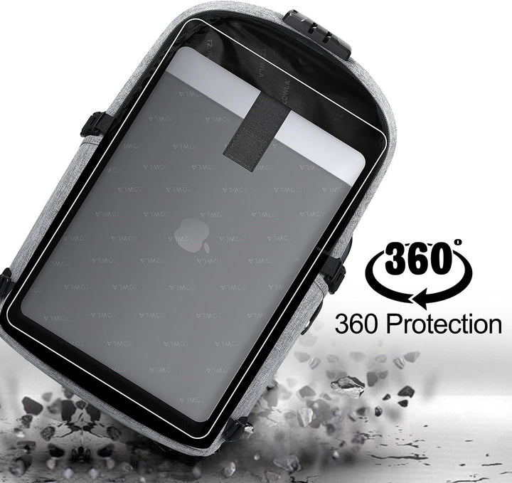 Extra großer Anti-Diebstahl Laptop- und Reiserucksack mit USB-Anschluss – 30–50L