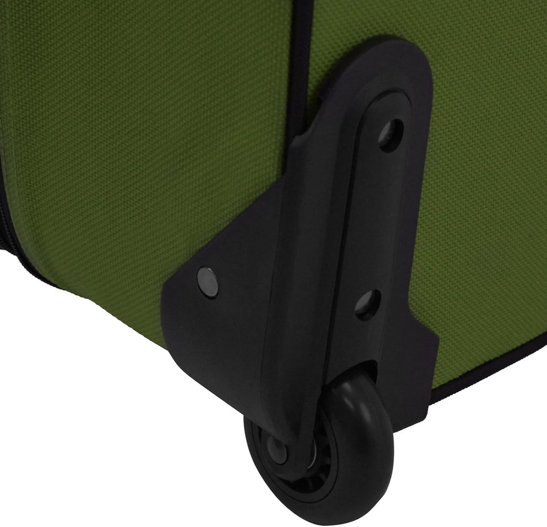 2-teiliges weiches Handgepäck-Set mit erweiterbarem Design und Skate-Rollen