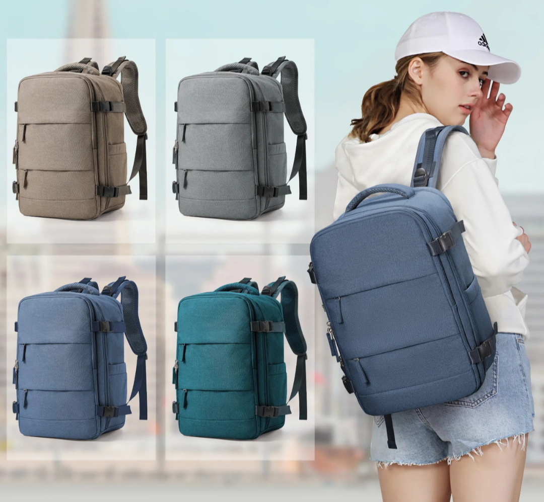 Kompakter Unisex-Reiserucksack