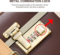 2-teilige Vintage-inspirierte Gepäckset mit Spinnerrollen und Schutzhülle