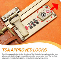 2-teilige Vintage-inspirierte Gepäckset mit Spinnerrollen und Schutzhülle