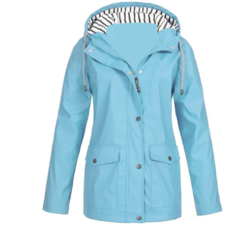 Wasser- und Winddichte Damenjacke für Herbst und Winter – Leona