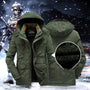 Herren-Winterparka mit Fleece-Innenfutter – Leventis